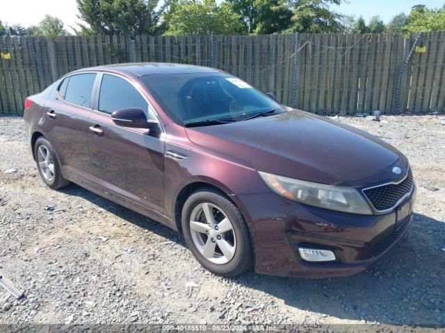  Salvage Kia Optima