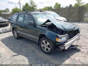  Salvage Subaru Forester