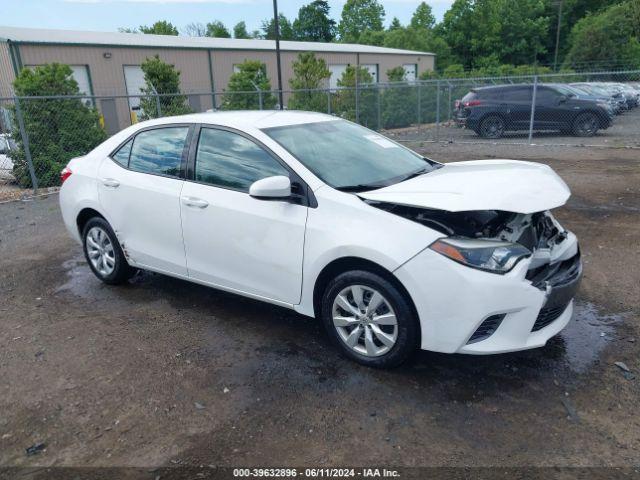  Salvage Toyota Corolla