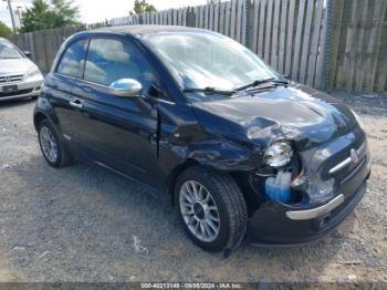  Salvage FIAT 500c