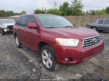  Salvage Toyota Highlander