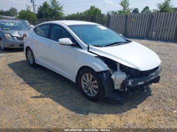  Salvage Hyundai ELANTRA