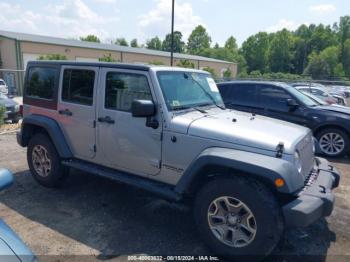  Salvage Jeep Wrangler