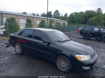  Salvage Toyota Avalon