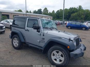  Salvage Jeep Wrangler