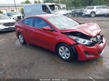  Salvage Hyundai ELANTRA