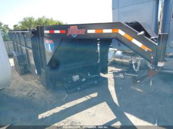  Salvage Interstate Trailer Gooseneck Utility