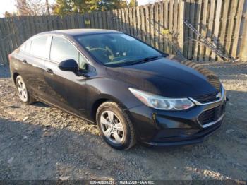  Salvage Chevrolet Cruze