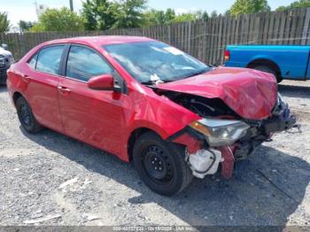  Salvage Toyota Corolla