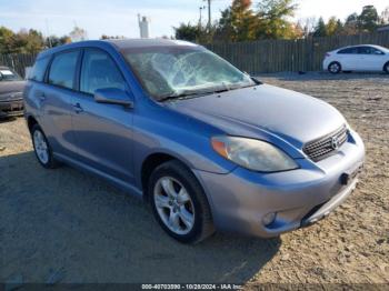  Salvage Toyota Matrix