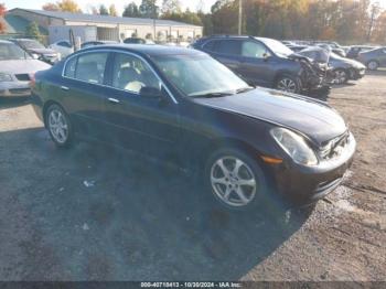  Salvage INFINITI G35x