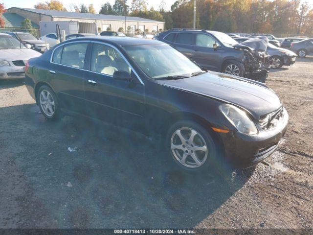  Salvage INFINITI G35x