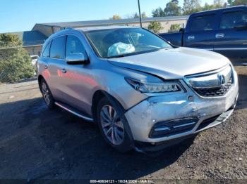  Salvage Acura MDX