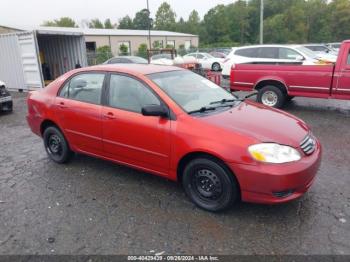  Salvage Toyota Corolla