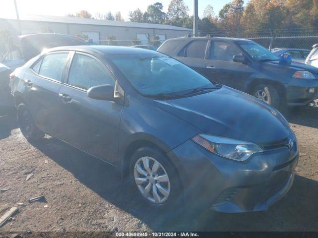  Salvage Toyota Corolla