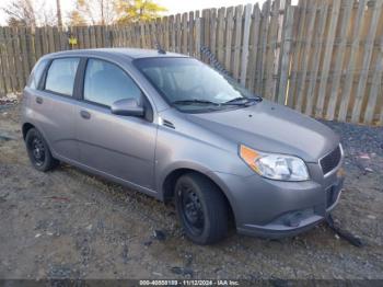  Salvage Chevrolet Aveo