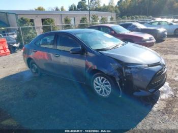  Salvage Toyota Corolla