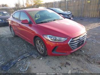  Salvage Hyundai ELANTRA