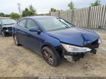  Salvage Hyundai ELANTRA