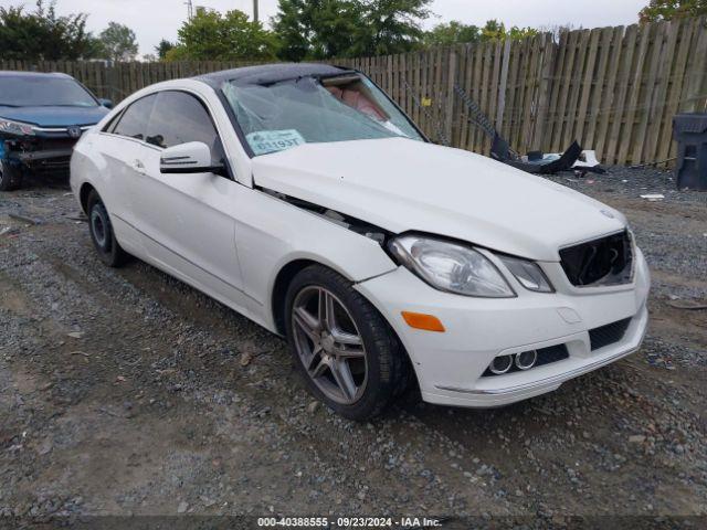  Salvage Mercedes-Benz E-Class