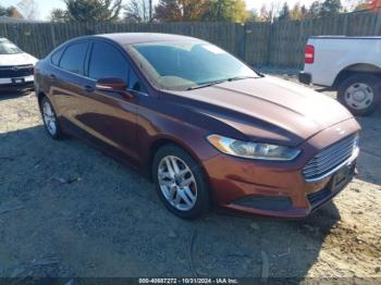  Salvage Ford Fusion