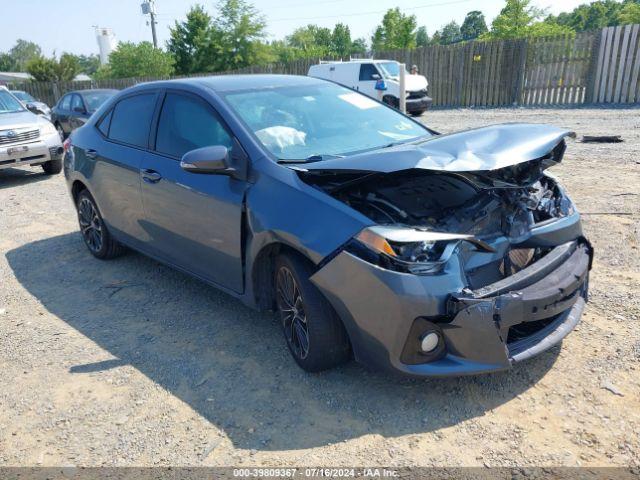  Salvage Toyota Corolla