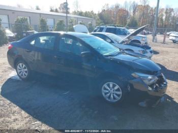  Salvage Toyota Corolla