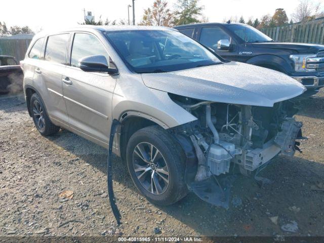  Salvage Toyota Highlander