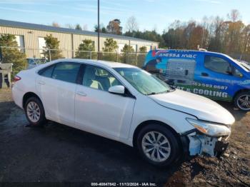  Salvage Toyota Camry