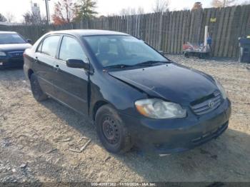  Salvage Toyota Corolla