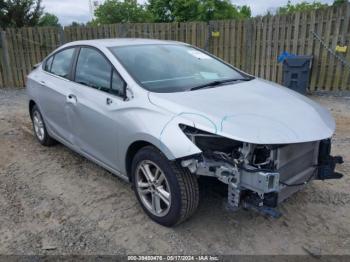  Salvage Chevrolet Cruze