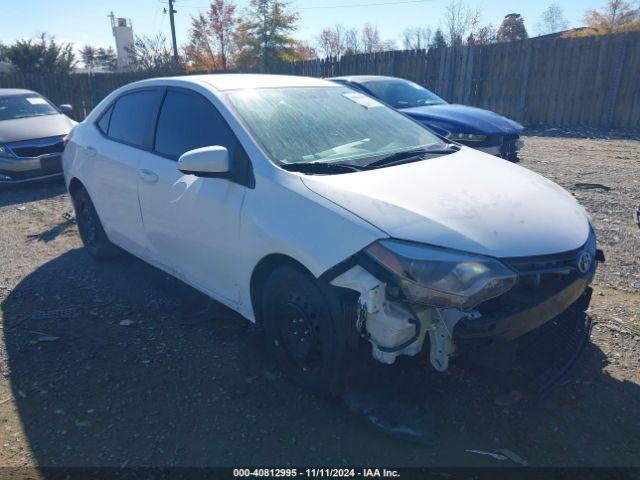  Salvage Toyota Corolla