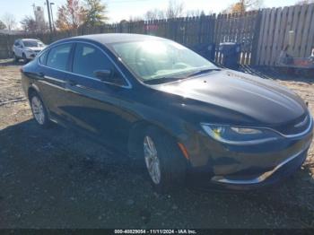  Salvage Chrysler 200