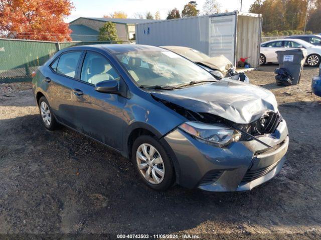  Salvage Toyota Corolla