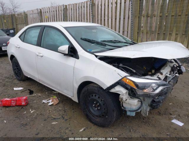  Salvage Toyota Corolla