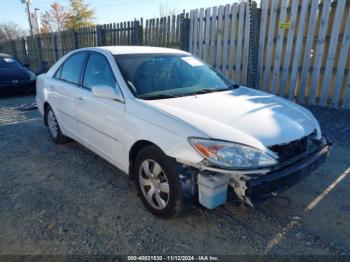  Salvage Toyota Camry