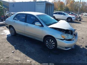  Salvage Toyota Corolla