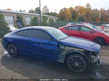  Salvage Mercedes-Benz C-Class