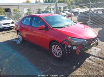  Salvage Toyota Corolla