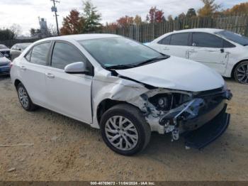  Salvage Toyota Corolla