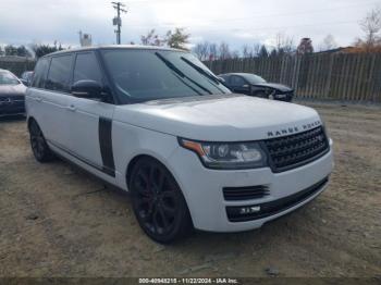  Salvage Land Rover Range Rover