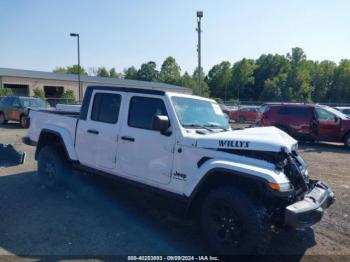  Salvage Jeep Gladiator