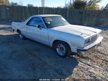  Salvage Chevrolet El Camino