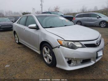  Salvage Toyota Camry