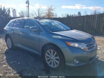  Salvage Toyota Venza