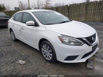  Salvage Nissan Sentra