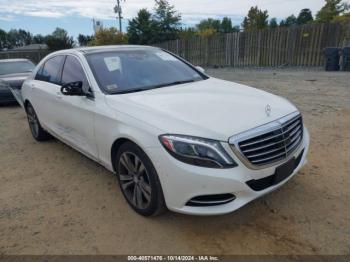  Salvage Mercedes-Benz S-Class