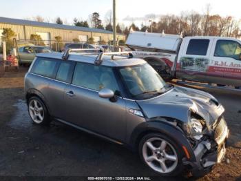  Salvage MINI Cooper S Clubman