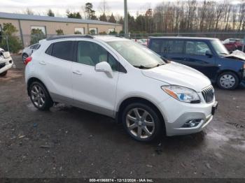  Salvage Buick Encore