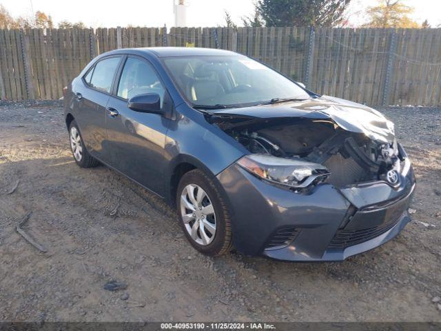  Salvage Toyota Corolla